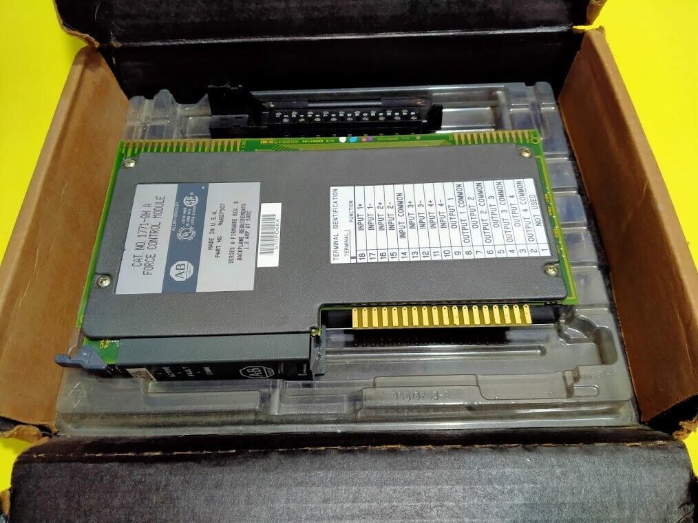 Allen Bradley 1771-QH Ser A Rev J01 96827507 F/W Rev B Force Control Mod... - $645.00
