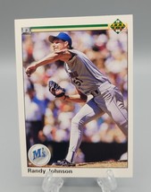 Randy Johnson, Pitcher, 1990 Upper Deck #563, Seattle Mariners - $3.25