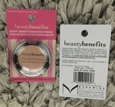 (2) beauty benefits foundation powder .08 oz./2.2g. New In Package. - $11.40