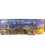 Full-size Starlight Night Vision Dash Camb+Rear View Camera - $1,190.80 MXN