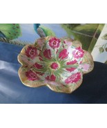 JAPANESE HAND PAINTED GOLD AND PURPLE FLOWERS BOWL 2 X 7 1/2 [84B] - €55,88 EUR