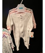 Hudson Baby Girl&#39;s 3 Piece Sleepwear 0-3 Months *NEW W/TAGS* aa1 - $265.90 MXN