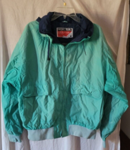 VTG Women Pacific Trail Charger Jacket Size L Windbreaker Hood Hiking Ca... - £39.37 GBP
