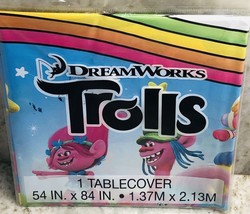 Ship N 24 Hours. New-Dreamworks Trolls  1 Tablecover. 54x84Inchesx - $15.83