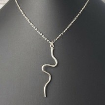 Snake / Serpent Necklace Silver Tone - Brand New - £10.54 GBP