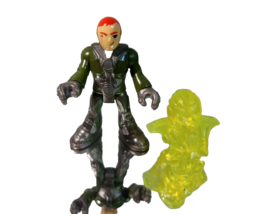  Fisher Price Imaginext Figure Dino Rider ,Green Shield Pre-owned toy  - $4.74