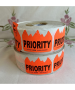 2 Rolls 1-1/2&quot; x 2&quot; Priority Labels (500 per Roll), Pre-Owned - $40.73 CAD