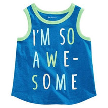 First Impressions Baby Boys So Awesome Graphic Tank Top - £10.25 GBP