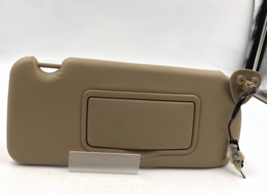 2003-2007 Cadillac CTS Passenger  Sunvisor Tan Illuminated OEM L04B46052 - $22.67