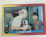 Back To The Future II Trading Card #23 Michael J Fox - $1.97