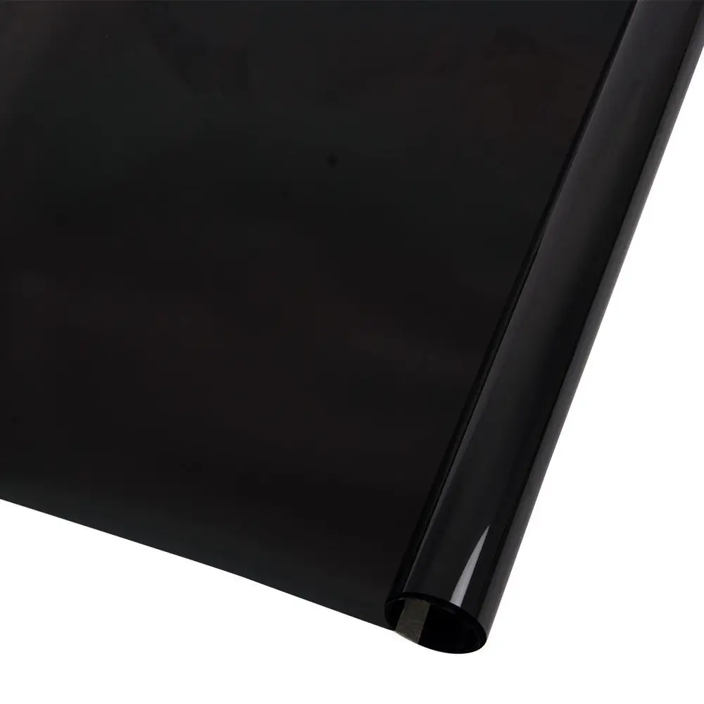 ICE Black Nano Ceic Window Tint Self Adhesive Stickers Privacy Uv Rej Covering F - £142.15 GBP