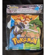 Pokemon Diamond Pearl Birthday Party 6 Favor Treat Boxes 6 Count NEW - $265.18 MXN
