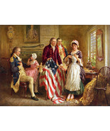 3805.History Vintage Poster.Mak?ing American flag Art.Home interior home... - $16.20+