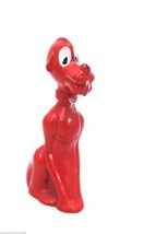 Vintage Disney Goofy Red Rattle Childrens Celluloid 4&quot; Great condition - $17.82