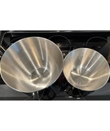 Sunbeam Mixmaster Stainless Steel Bowls - $25.15