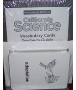 Houghton Mifflin Science California: Vocab Cards &amp; Tchr Gd L3 [Cards] HO... - $29.75