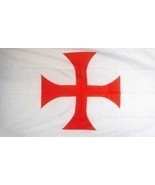 Knights Templar Flag (white) - £10.96 GBP