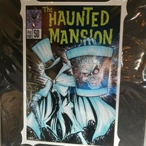 Art of Disney The Haunted Mansion #50 Hatbox Ghost 50th Print 16 x 20 - £103.15 GBP