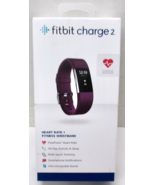 Fitbit Charge 2 Heart Rate + Fitness Tracker Wristband - Plum/Purple - S... - $722.07 MXN