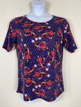 LuLaRoe Womens Plus Size 2XL Captain Hook Pattern T-shirt Short Sleeve - $7.38