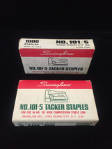 Vintage Original Packaging Desk and Staple Gun Staples - Various Brands image 7