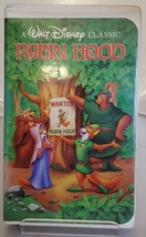 Black Diamond Walt Disney Classic Robin Hood VHS - £2.98 GBP