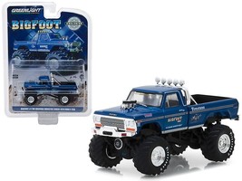 1974 Ford F-250 Monster Truck Bigfoot #1 Blue &quot;The Original Monster Truc... - $19.44