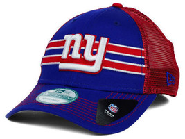 NY New York Giants New Era 9Forty Frontband NFL Team Logo Trucker Cap Hat - $21.80
