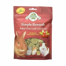 Oxbow Cranberry Simple Rewards Baked Treats  - $10.00