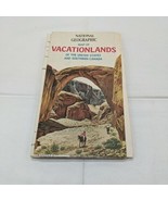 National Geographic Map of Vacationlands Of The United States &amp; Southern... - $7.12