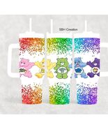 40 oz Adult Carebears theme Tumbler (like the Stanley Quencher ) - $39.60