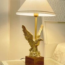 Antique Brass Desk Lamp Eagle Traditional Bedside Table Lamp For Home Decor - £244.58 GBP
