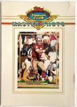 1993 Topps QB Steve Young 49ERS Football Stadium Club 5x7 Master Photo #... - £19.63 GBP