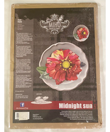 MIHO Unexpected Things Midnight Sun flower sculpture art kit plate home ... - £14.09 GBP