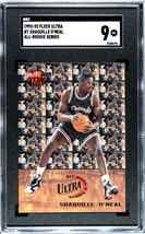 Shaquille O&#39;Neal 1992-93 Fleer Ultra All-Rookie Series Rookie Card (RC) #7- SGC  - £47.24 GBP