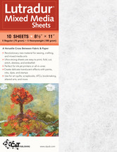 Lutradur Mixed Media Sheets  8.5&quot;X11&quot; - £15.64 GBP