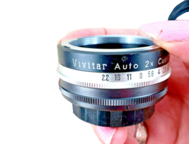 Vivitar Auto 2X Custom Lens With Case - £10.90 GBP