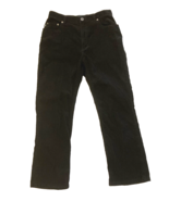 Lauren Jeans Company Ralph Lauren Corduroy Pants Womens Size 6 Black 28x... - £12.30 GBP