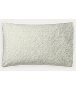 2 Ralph Lauren Sage Spencer Leaf 230 TC Cotton King Pillowcases NIP $85 - $36.99