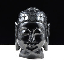 Natural Hematite Buddha Head 9035 Cts Gemstone Statue For Home Decor - £316.19 GBP