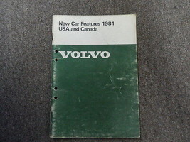 1981 Volvo Gle DL Coupe Gl Glt Nuovo Auto Presenta USA Canada Manuale Usato OEM - $13.54