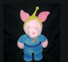 12&quot; Disney Store Piglet In Toy Story Blue Alien Costume Stuffed Animal Plush - £15.18 GBP