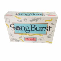 SongBurst - The Complete the Lyric Game 50&#39;s &amp; 60&#39;s Music (1990) Vintage... - $33.20