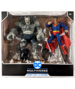 DC Comics Multiverse Batman Earth-1 &amp; Superman Figures - Superman vs. De... - £26.14 GBP