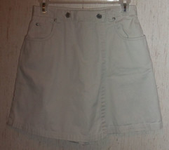 Excellent Womens Talbots Petites Stone Skort Size 8P - £19.25 GBP