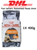 Royal Canin Feline Care Nutrition - Hair &amp; Skin 400 g-adult CATS - $588.32 MXN