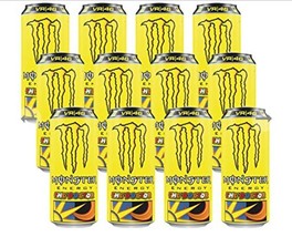 12 Cans Of Monster The Doctor VR6 Valentino Rossi Energy Drink 500ml Each Can - $71.60