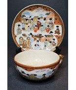 Antique Japanese Satsuma Cup and Saucer Yasui (zo) Late Meiji Period - £148.32 GBP