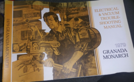 1979 Ford Granada Mercury Monarch Electrical Wiring Diagram Manual - $2.98