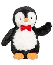 First Impressions Macys Macy&#39;s Stuffed Plush Holiday Xmas Penguin 8&quot; Toy Bowtie - £31.00 GBP